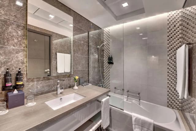 スハ ミナ ラシッド ホテル アパートメンツ-スタンダード アパートメント 1 ベッドルーム-8