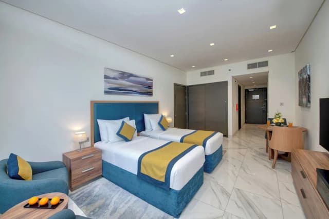 スハ ミナ ラシッド ホテル アパートメンツ-スタンダード ダブルまたはツインルーム-5