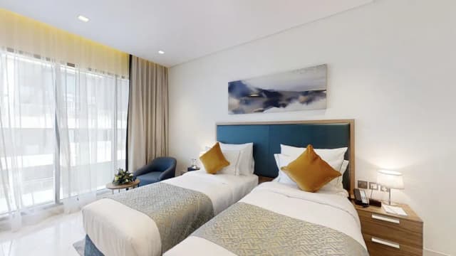 スハ ミナ ラシッド ホテル アパートメンツ-スタンダード ダブルまたはツインルーム-2