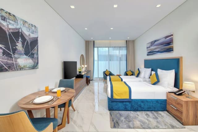 スハ ミナ ラシッド ホテル アパートメンツ-スタンダード ダブルまたはツインルーム-3