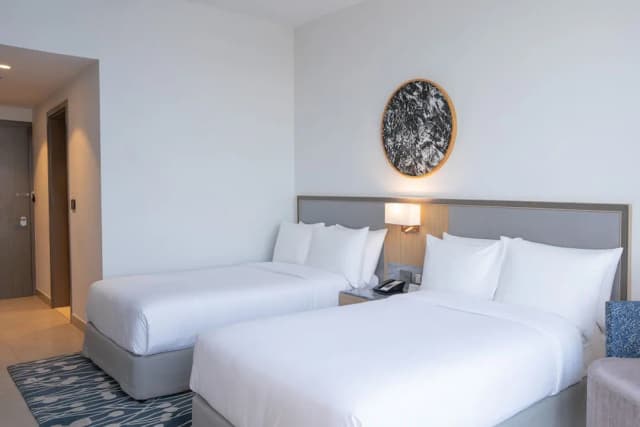 ザ ファースト コレクション ドバイ ジュメイラ ビレッジ サークル、ア トリビュート ポートフォリオ オテル-クラシック ルーム シングルベッド 2 台-2