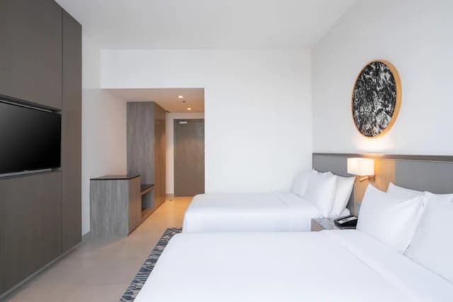 ザ ファースト コレクション ドバイ ジュメイラ ビレッジ サークル、ア トリビュート ポートフォリオ オテル-クラシック ルーム シングルベッド 2 台-1