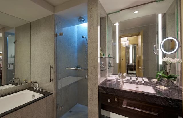 杜拜香格里拉-豪華客房, 1 張特大雙人床, 海景-7