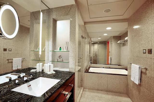 杜拜香格里拉-豪華客房, 1 張特大雙人床, 海景-9