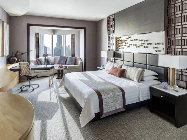 杜拜香格里拉-Horizon Deluxe Room, 1 King Bed - Exclusive access to the Horizon Club Lounge and breakfast-3