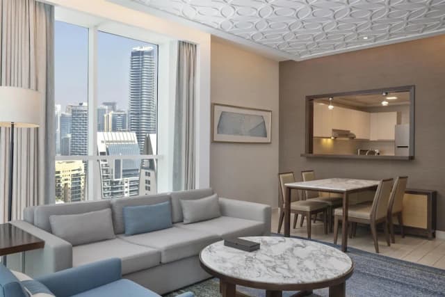 더블트리 바이 힐튼 두바이 - 주메이라 비치-스위트, 침실 2개 (Dubai Eye)-1