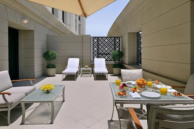 杜拜凡賽斯宮殿酒店-頂級套房, 露台, 城市景-4