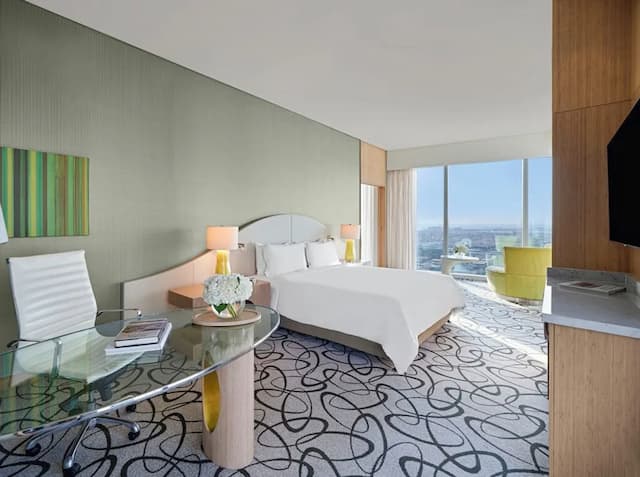 杜拜索菲特酒店-套房, 1 張特大雙人床, 可使用俱樂部酒廊 (Opera Suite, Club Millésime access)-1