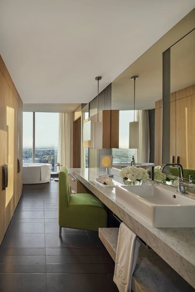 杜拜索菲特酒店-套房, 1 張特大雙人床, 可使用俱樂部酒廊 (Opera Suite, Club Millésime access)-4