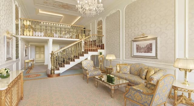 棕櫚樹Raffles酒店-套房, 可使用俱樂部酒廊 (Duplex)-1