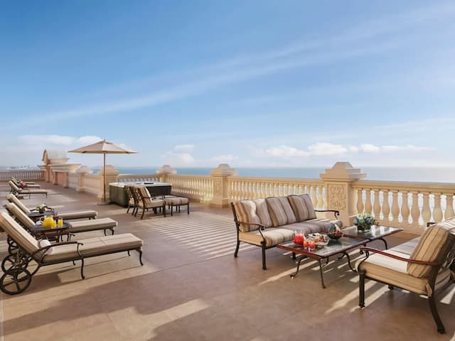 棕櫚樹Raffles酒店-尊貴套房, 1 間臥室, 露台-8