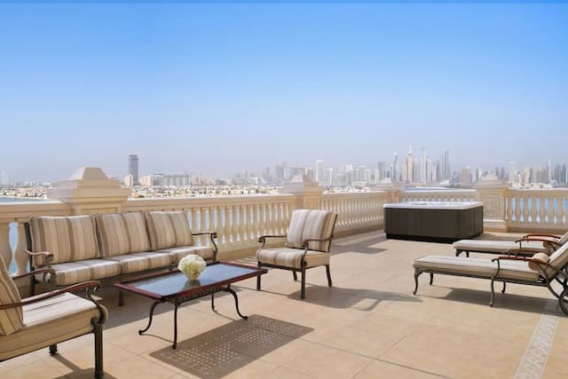 棕櫚樹Raffles酒店-尊貴套房, 1 間臥室, 露台-4