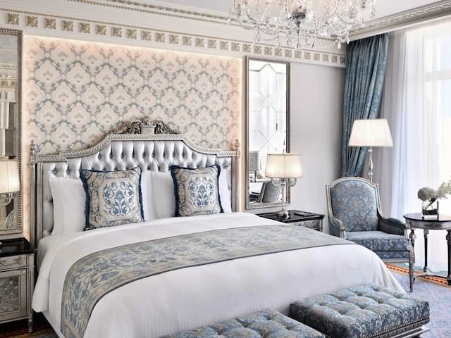 棕櫚樹Raffles酒店-尊貴客房, 露台, 海景-7