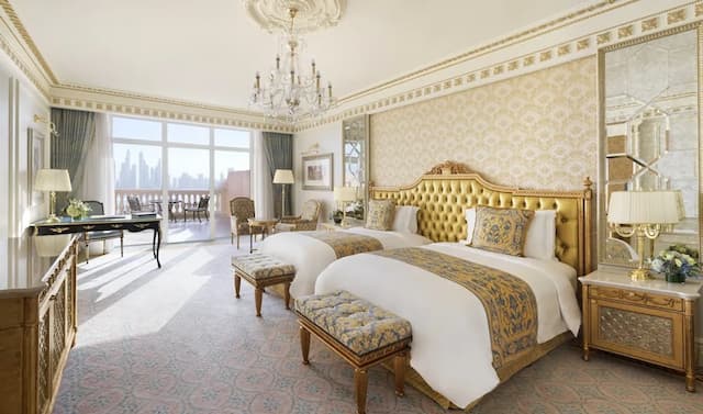 棕櫚樹Raffles酒店-尊貴客房, 露台-3