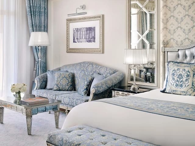 棕櫚樹Raffles酒店-Raffles, 休閒客房, 可使用俱樂部酒廊, 海景-6