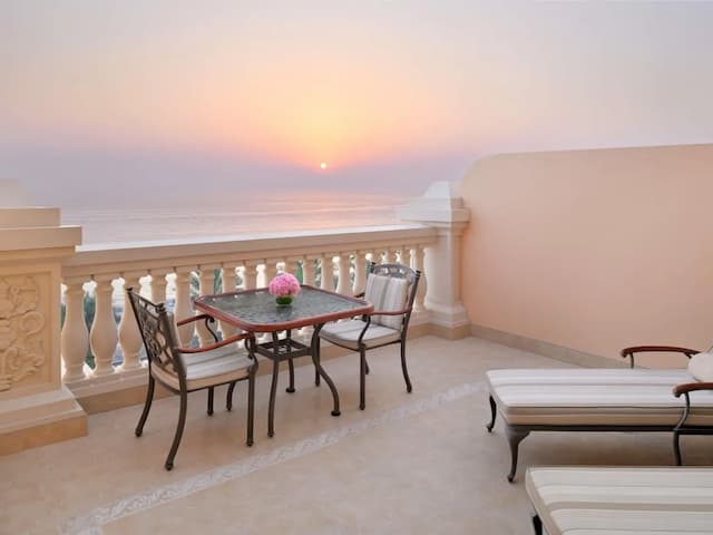 棕櫚樹Raffles酒店-Raffles, 休閒客房, 可使用俱樂部酒廊, 海景-7