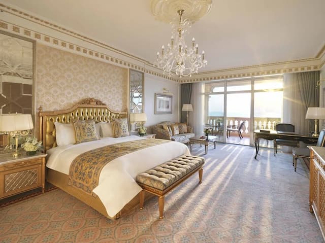 棕櫚樹Raffles酒店-尊貴套房, 可使用俱樂部酒廊 (Balcony)-2