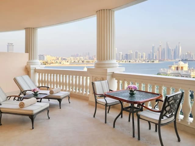 棕櫚樹Raffles酒店-尊貴套房, 可使用俱樂部酒廊 (Balcony)-7