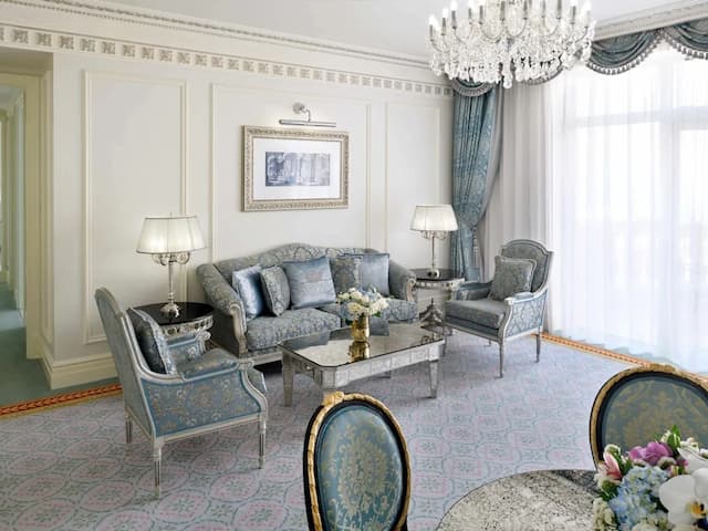 棕櫚樹Raffles酒店-特色套房, 露台, 海景-7