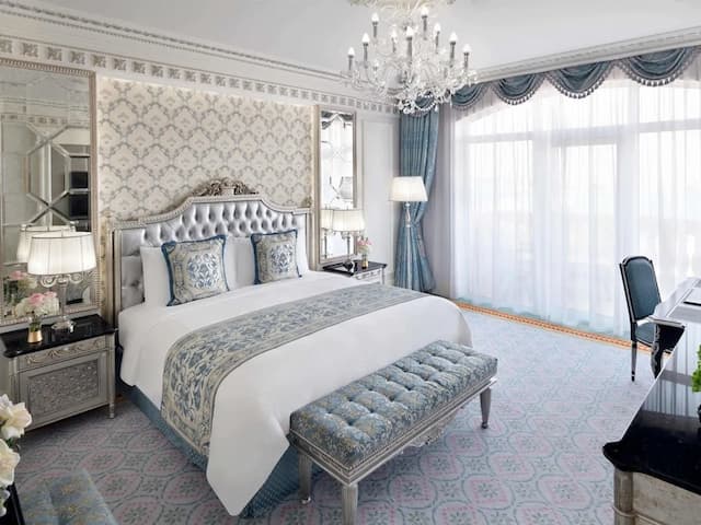 棕櫚樹Raffles酒店-特色套房, 露台, 海景-10