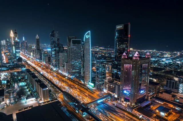 杜拜費爾蒙特酒店-豪華客房, 1 張特大雙人床 (Skyline View)-3