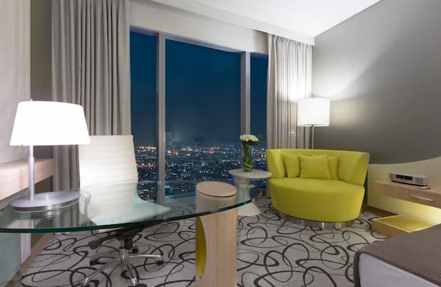 杜拜索菲特酒店-奢華客房, 1 張特大雙人床-3