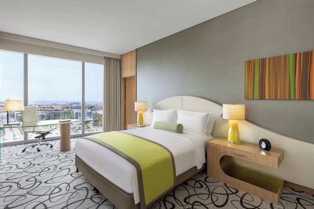 杜拜索菲特酒店-公寓, 1 張特大雙人床 (1 Bedroom)-11