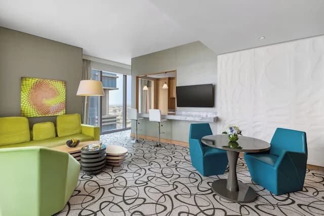 杜拜索菲特酒店-公寓, 1 張特大雙人床 (1 Bedroom)-9