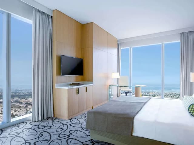 杜拜索菲特酒店-公寓, 1 張特大雙人床 (1 Bedroom)-17