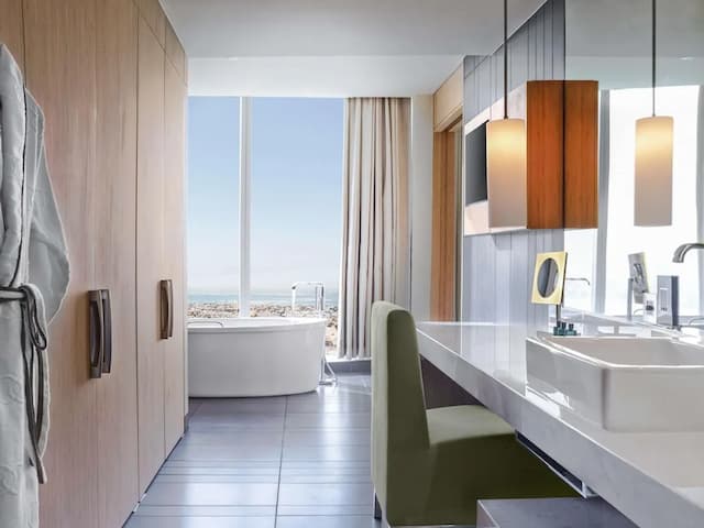 杜拜索菲特酒店-總統套房, 1 張特大雙人床, 可使用俱樂部酒廊 (Burj Khalifa View)-10