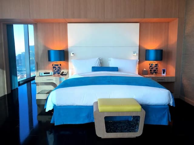 杜拜索菲特酒店-總統套房, 1 張特大雙人床, 可使用俱樂部酒廊 (Burj Khalifa View)-1