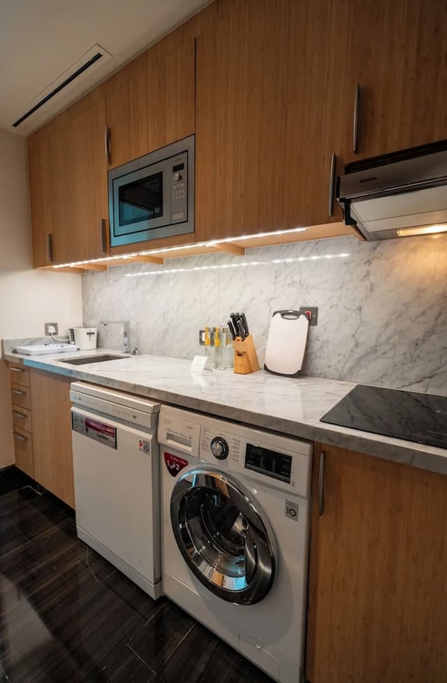 杜拜索菲特酒店-總統套房, 1 張特大雙人床, 可使用俱樂部酒廊 (Burj Khalifa View)-4