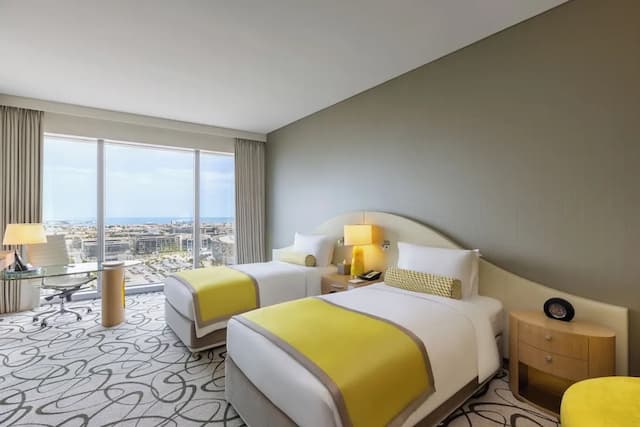 杜拜索菲特酒店-奢華客房, 2 張單人床-2