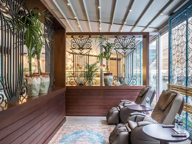 杜拜索菲特酒店-奢華客房, 1 張特大雙人床, 可使用俱樂部酒廊 (Burj Khalifa View)-9