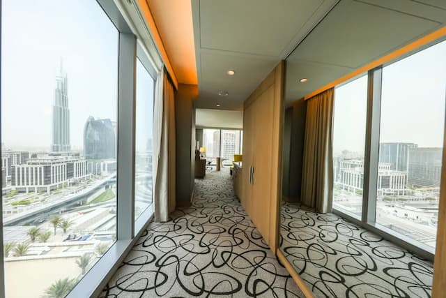 杜拜索菲特酒店-奢華客房, 2 張單人床, 可使用俱樂部酒廊 (Burj Khalifa View)-5