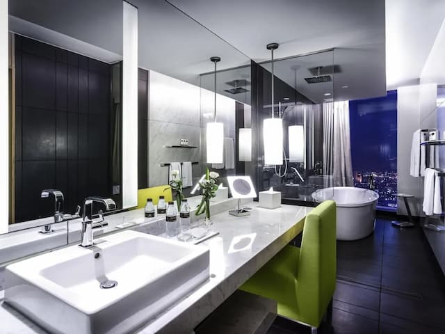 杜拜索菲特酒店-奢華客房, 2 張單人床, 可使用俱樂部酒廊 (Burj Khalifa View)-12