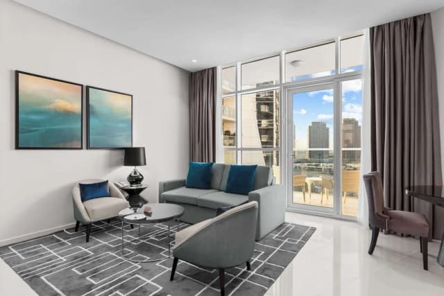 杜拜麗笙酒店-特級套房, 1 間臥室-9