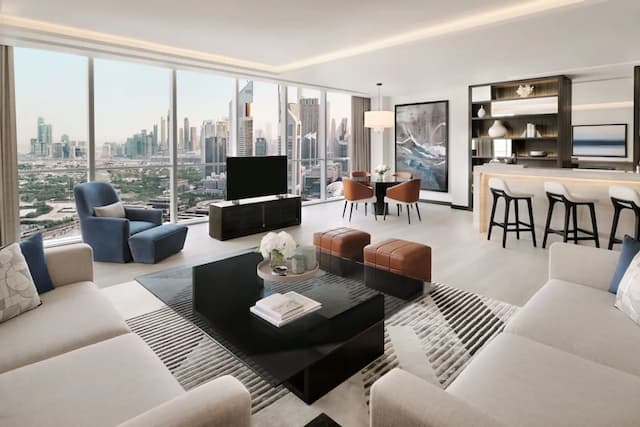 쉐라톤 그랜드 호텔, 두바이-이그제큐티브 스위트, 침실 1개-1