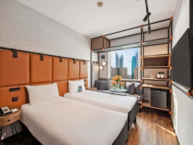 杜拜世貿中心宜必思酒店-標準客房, 2 張單人床-10