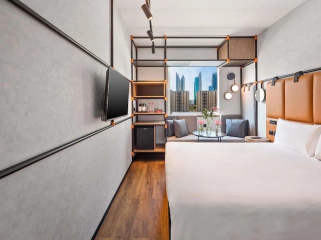 杜拜世貿中心宜必思酒店-標準雙人房, 1 張標準雙人床-4