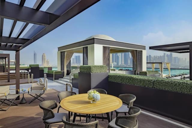 힐튼 두바이 팜 주메이라-스위트, 테라스, 바다 전망 (Imperial)-8