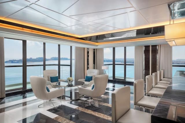 힐튼 두바이 팜 주메이라-로열 스위트, 발코니, 바다 전망-2