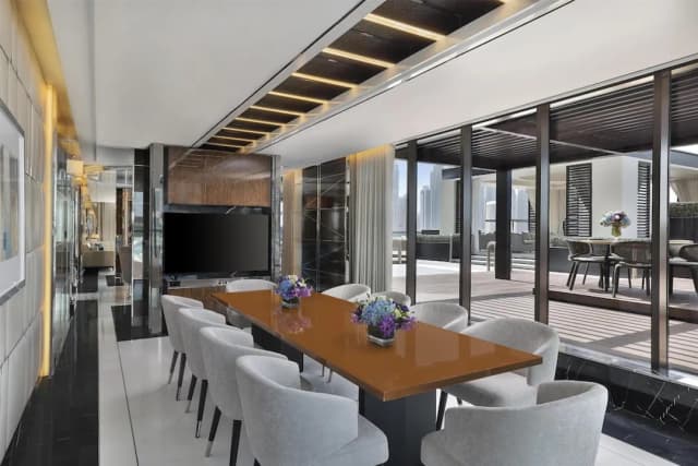 힐튼 두바이 팜 주메이라-프레지덴셜 스위트, 테라스, 바다 전망-8