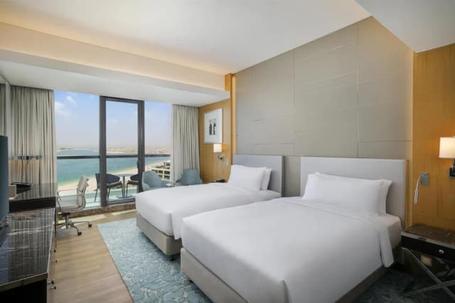 힐튼 두바이 팜 주메이라-Premium Room, 2 Double Beds, Sea View-9