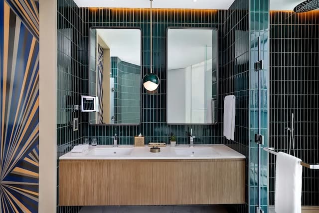 W ドバイ - ミナ セヤヒ-デラックス ルーム キングベッド 1 台 バルコニー ハーバービュー (Corner)-6