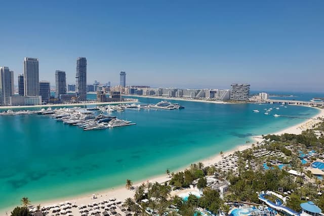 W ドバイ - ミナ セヤヒ-デラックス スイート キングベッド 1 台 バルコニー シービュー-6