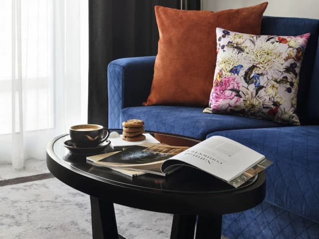 뫼벤픽 호텔 주메이라 레이크 타워스-주니어 스위트, 킹사이즈침대 1개, 호수 전망 (Free Beach Access)-4