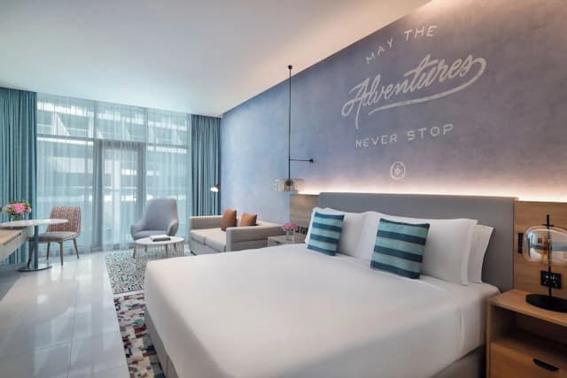 杜拜 The Palm NH Collection 酒店-Deluxe Family Room with Balcony, Beach & Rooftop Infinity Pool Acces, Shuttle to Mall Of Emirates-1