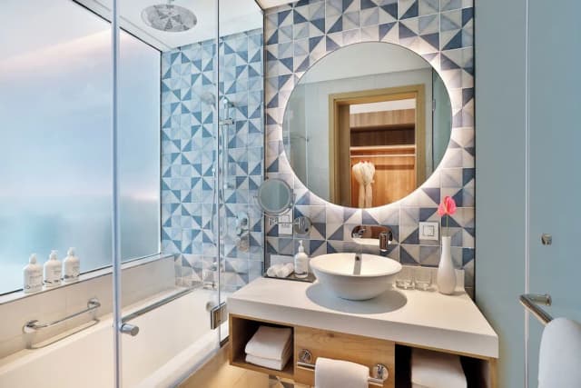 杜拜 The Palm NH Collection 酒店-Premium Sea View Room with Balcony, Beach & Rooftop Infinity Pool Access,Shuttle to Mall Of Emirates-4