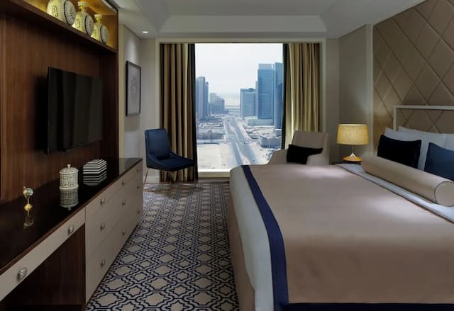 タージ ドバイ-ラグジュアリー スイート キングベッド 1 台-4